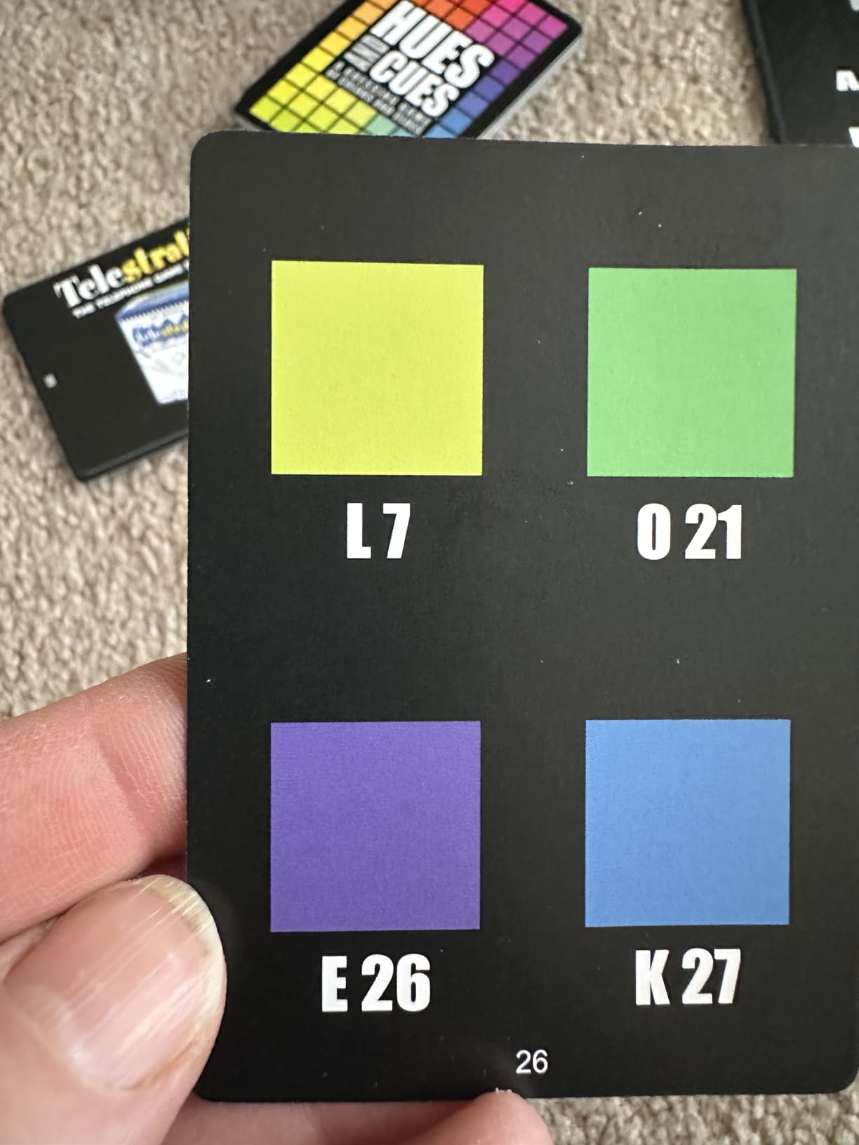 Recenzja klienta gry planszowej Hues and Cues 4